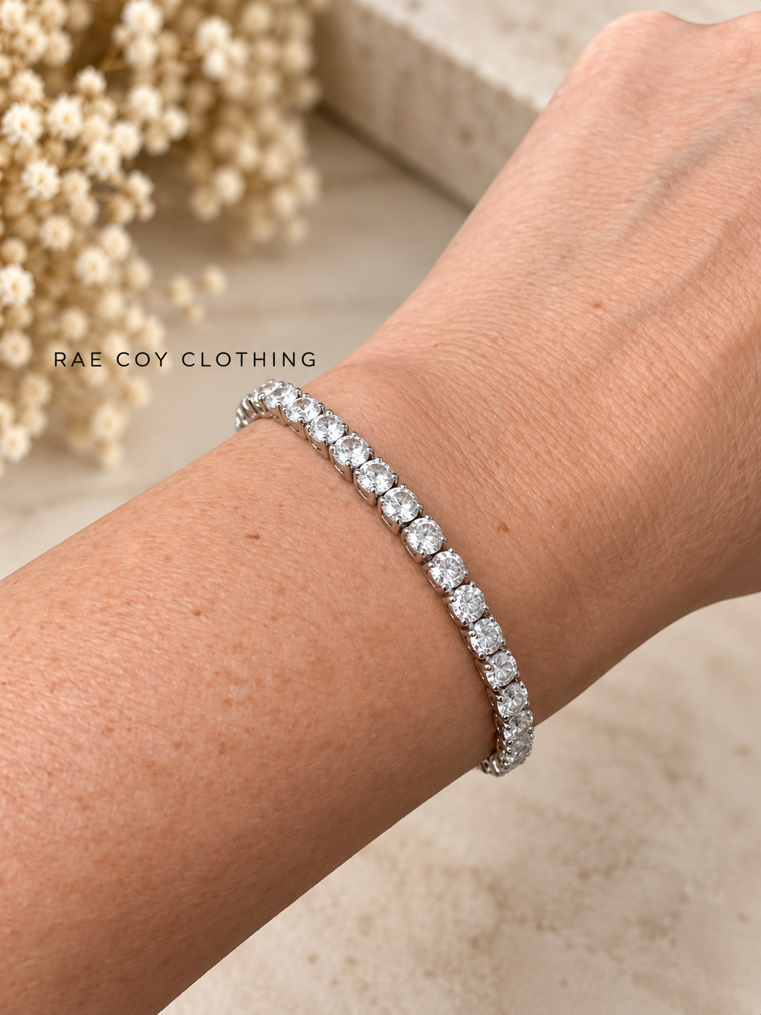 Pave Tennis Cz
Adjustable Bracelet Gold or Silver - Final Sale