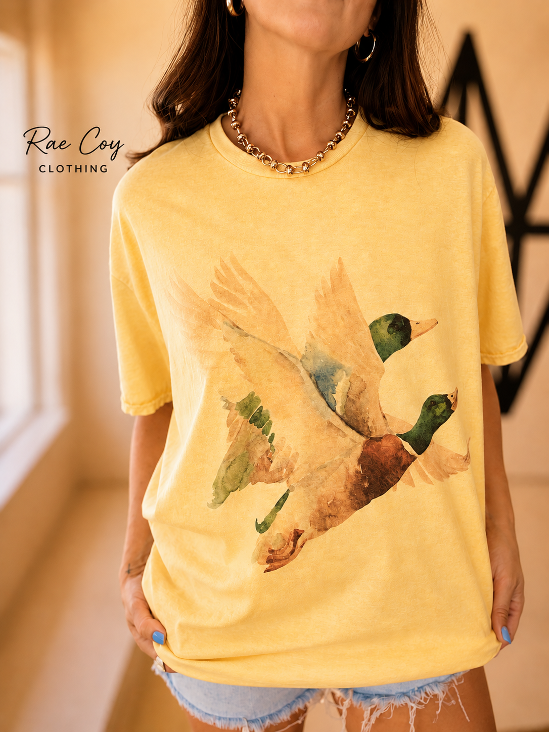 Take Flight Duck Graphic Tee