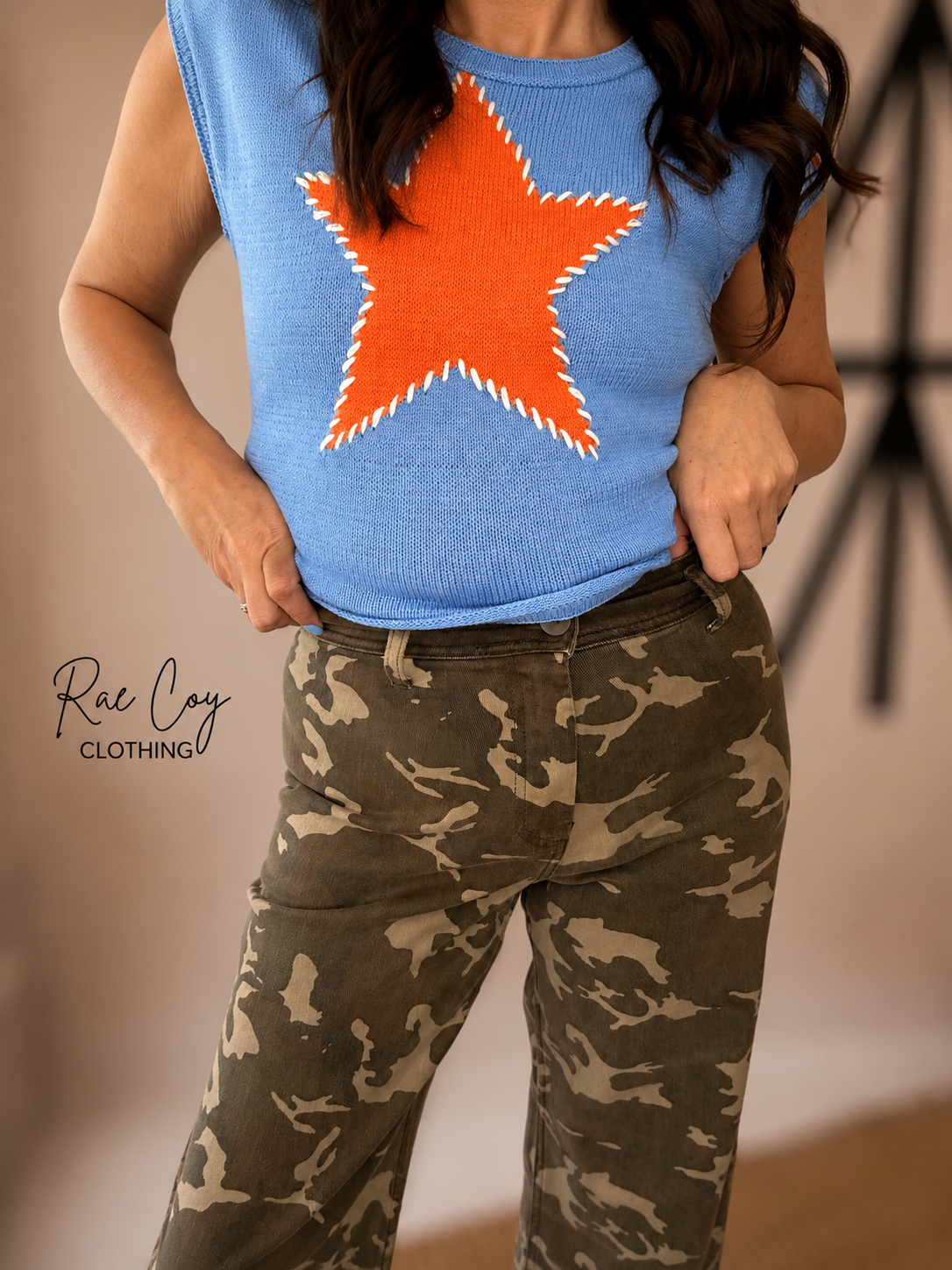 Weekend Camo Wide Leg Pants