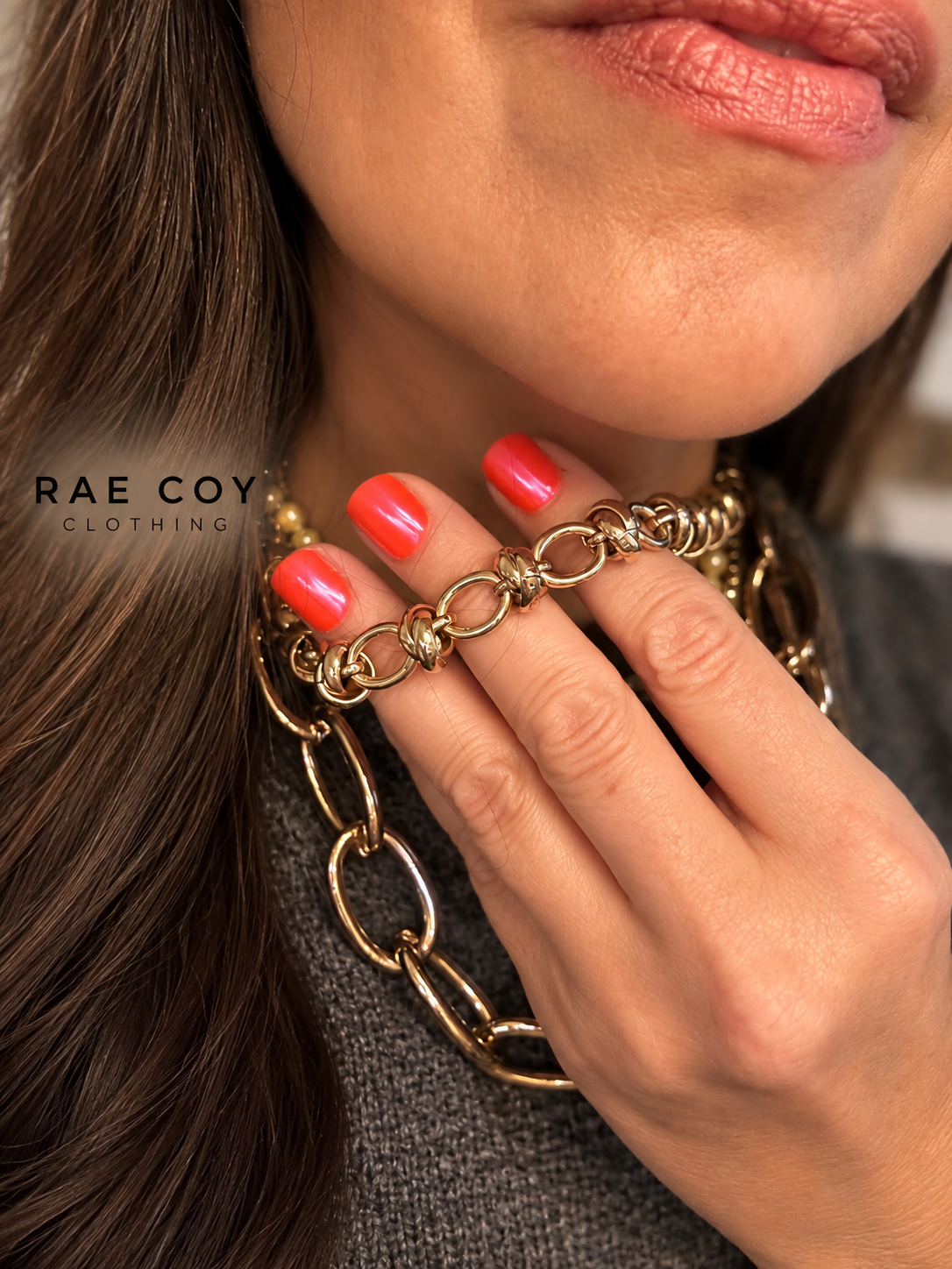 The Laura Necklace 15” with a 2” extender - Final Sale