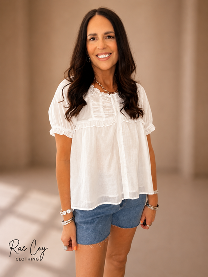 The Macy Cotton Top