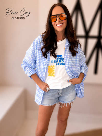 Always Sunny in California Distressed Muscle Graphic