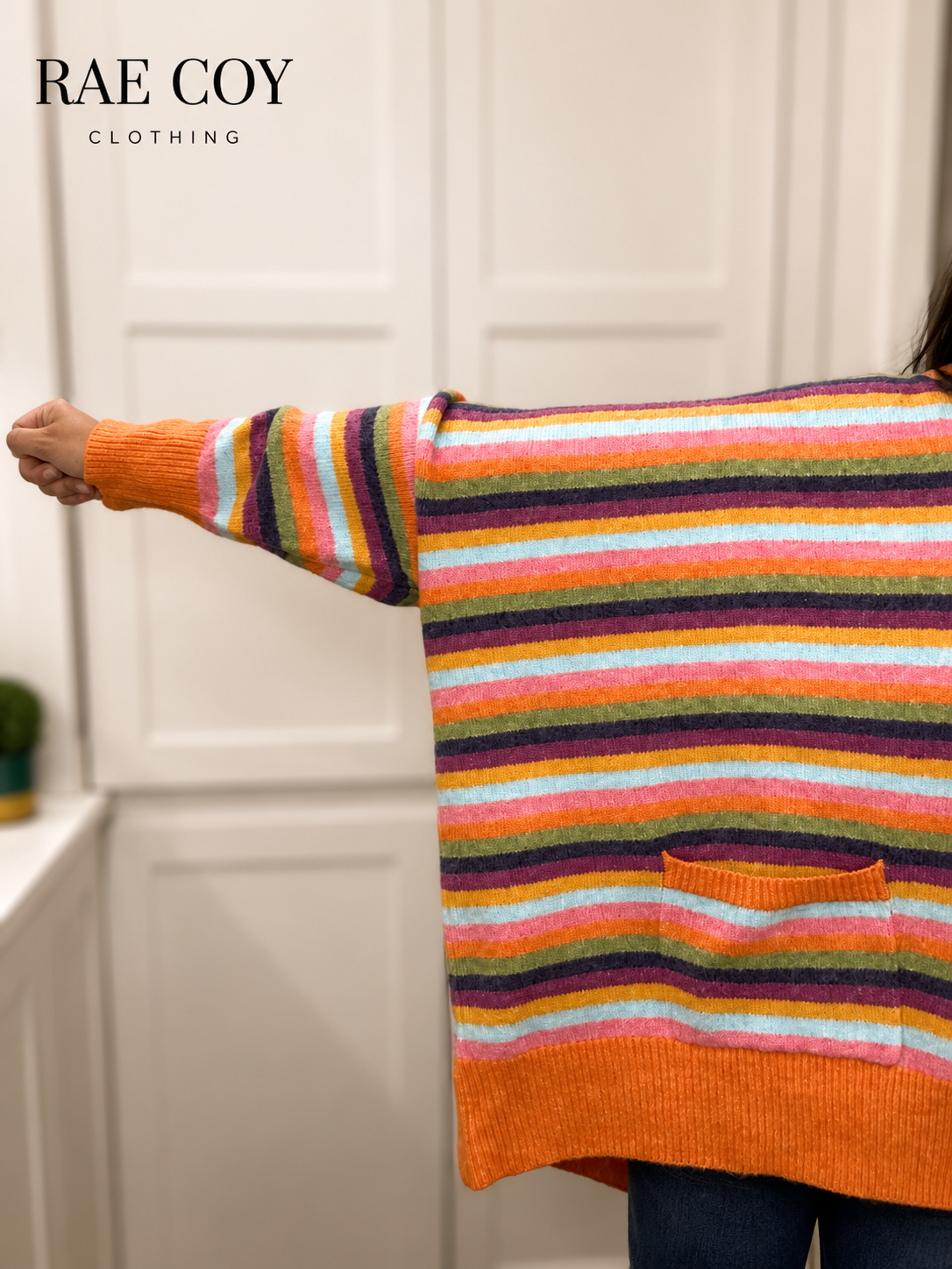 Rainbow Sherbet Cardigan