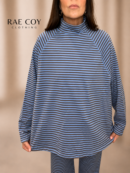 Oversized Mockneck and Pants Set
