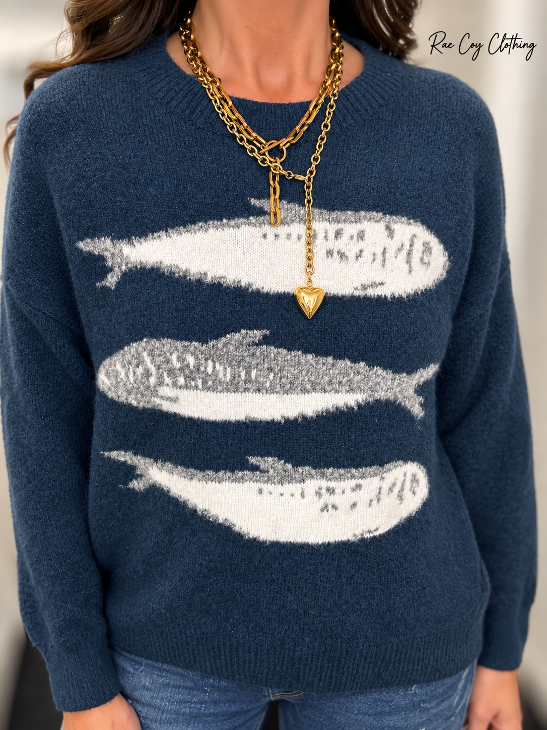 Sardine Sweater - Teal