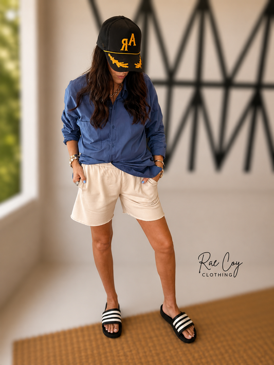 Everyday French Terry Bermuda Shorts final sale
