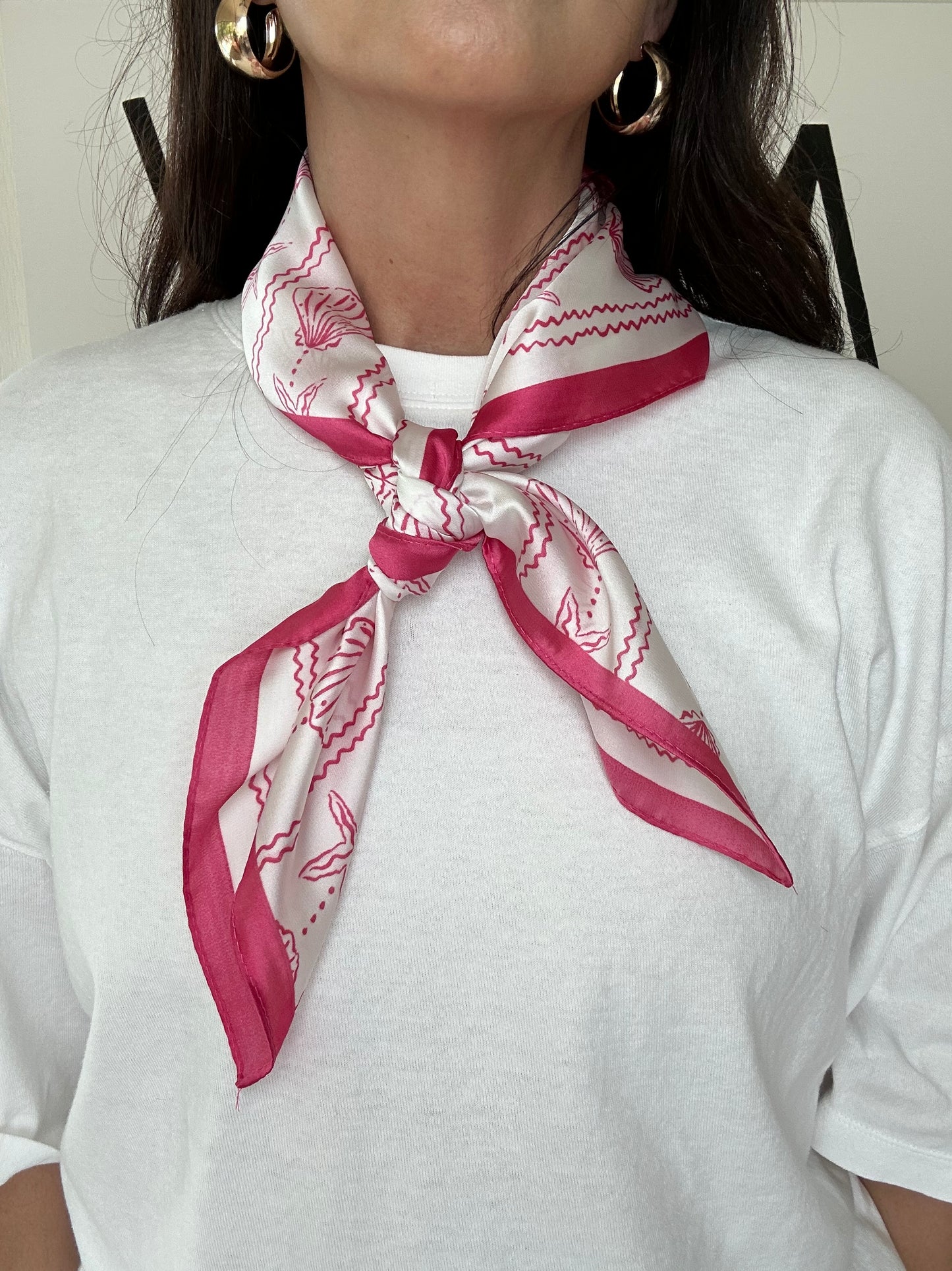 Coastal silky feel scarf