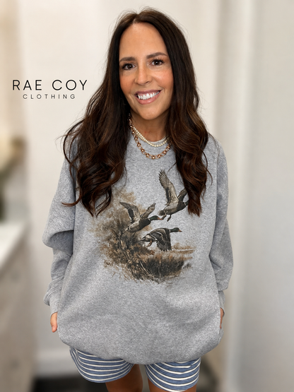 Mallard Duck Trio Sweatshirt