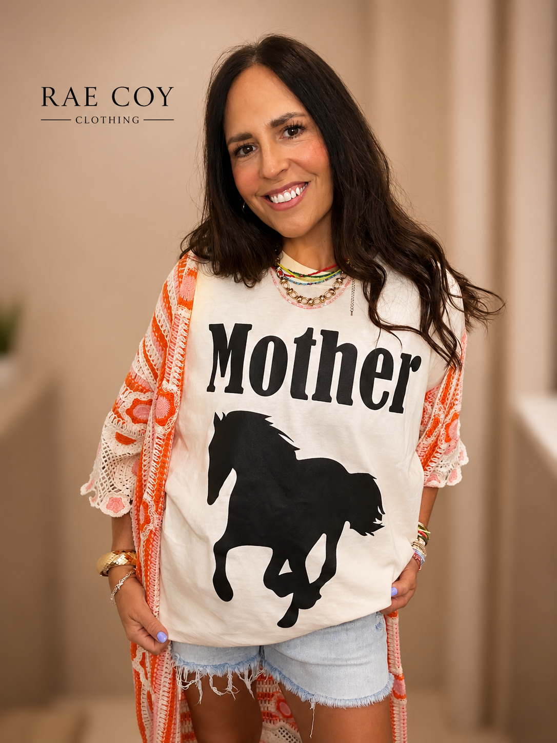 Mother Graphic Horse Tee