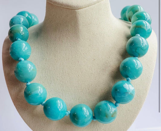 Turquoise Bubble Necklace - Final Sale
