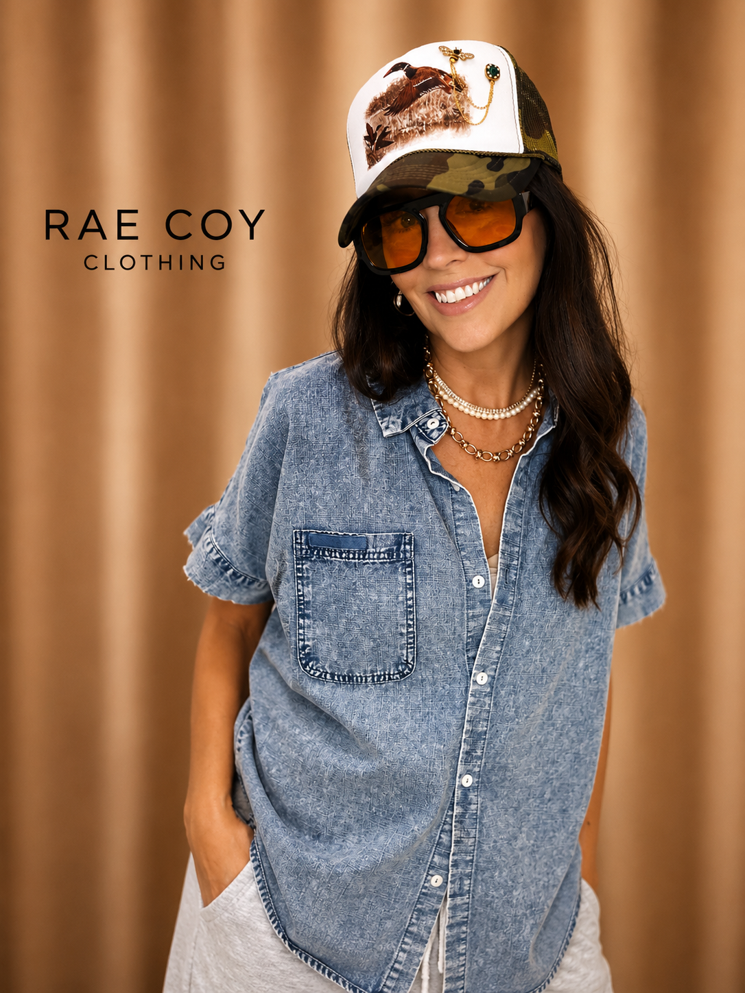 Denim Button Down