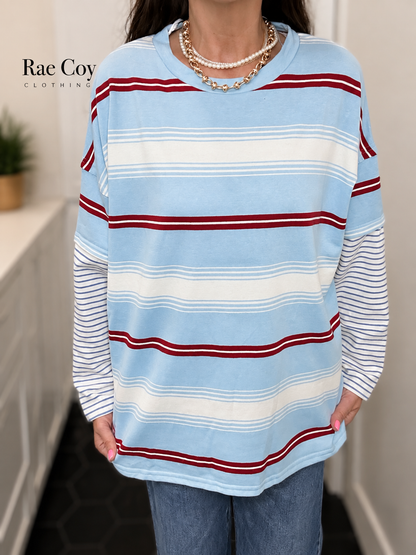 Twofer Long-sleeve Tee