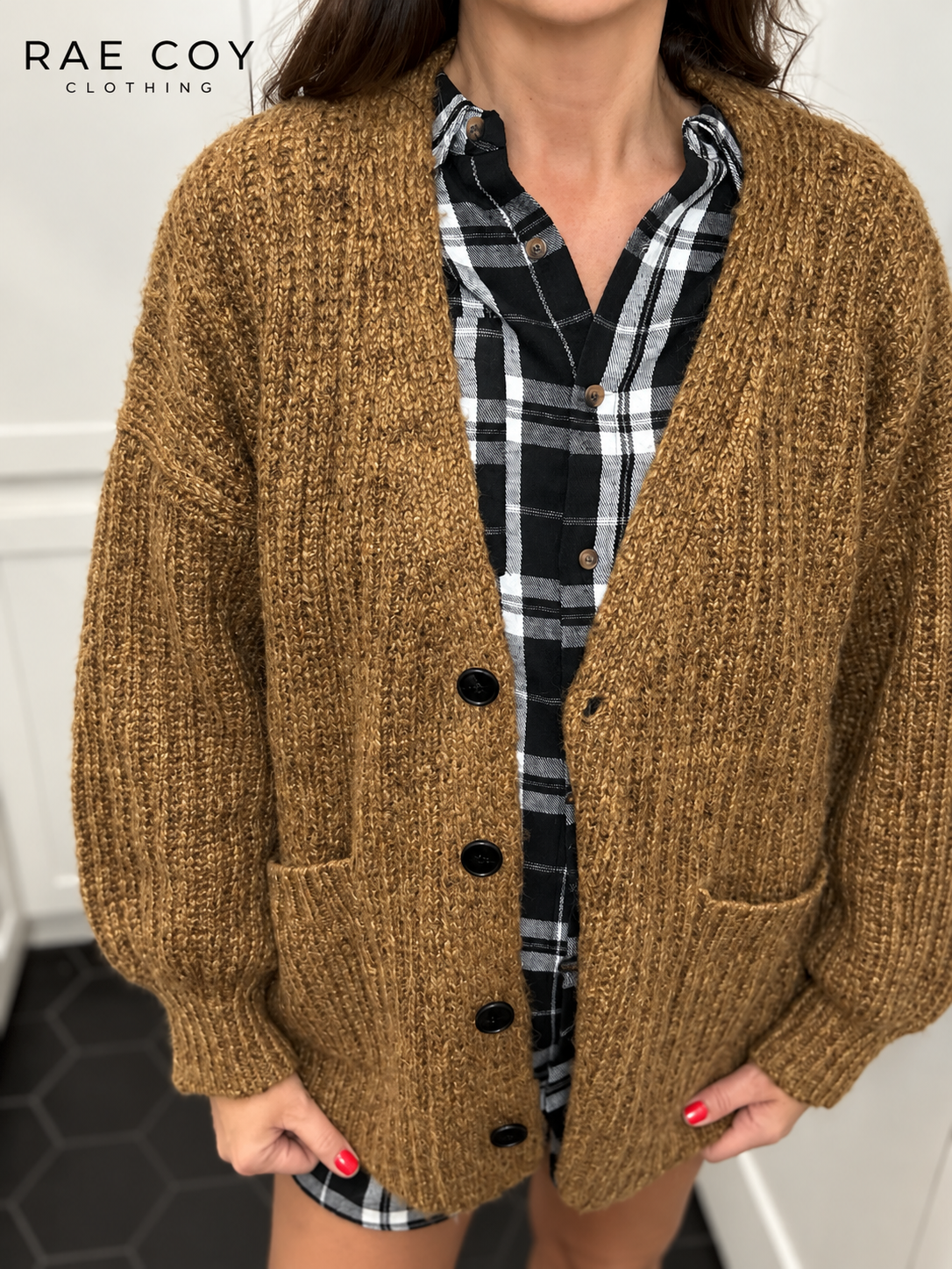 Chunky Grandpa Cardigan
