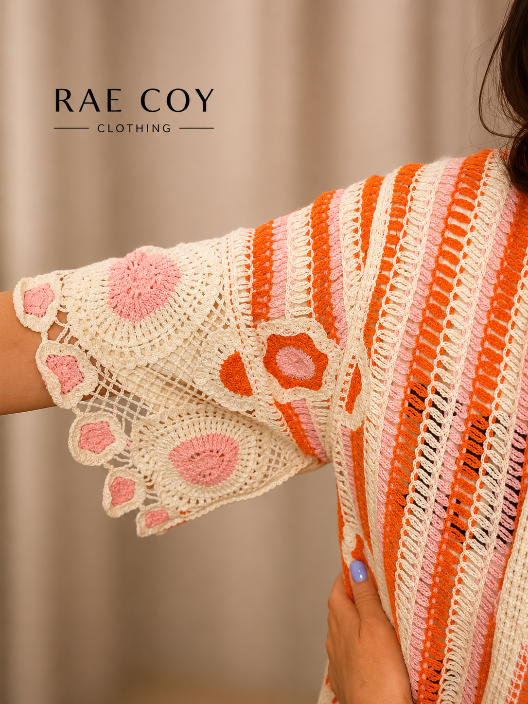 Sunset Stroll Crochet Duster