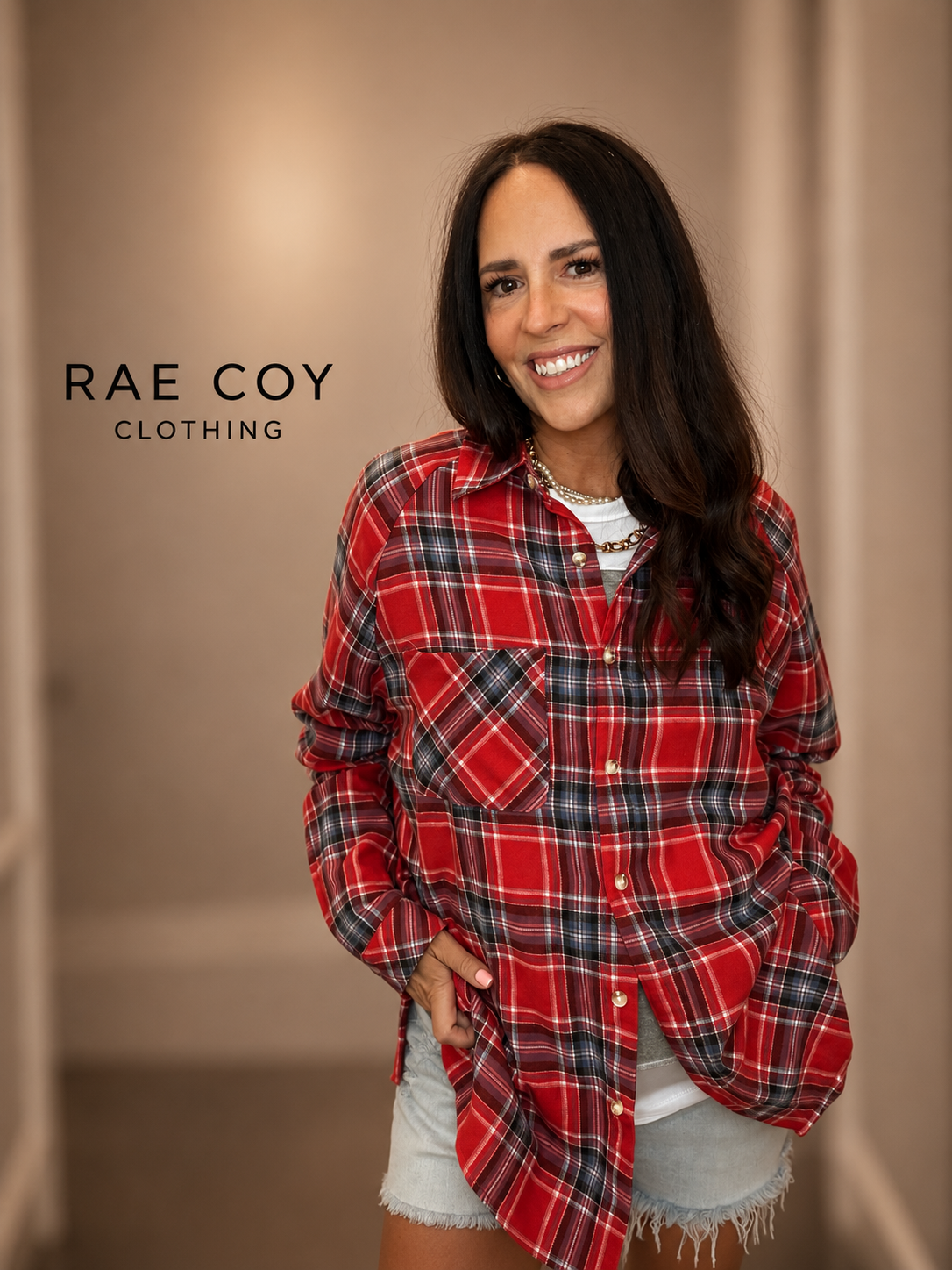 Papaw Plaid Button Down