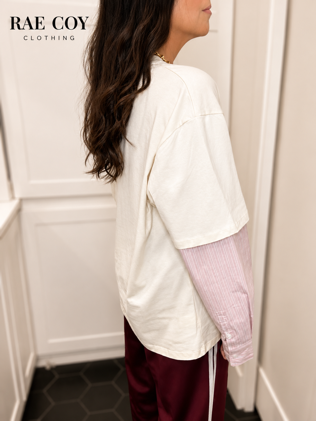 Oversized Twofer Layered Tee