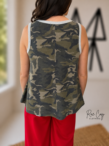 Camo Crush Tank (Restocking)