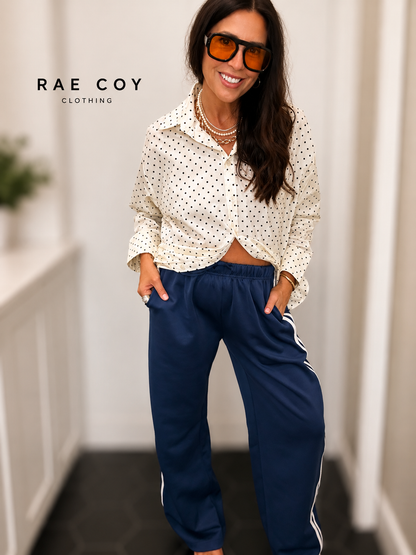 90s Track Days Pants - Blue