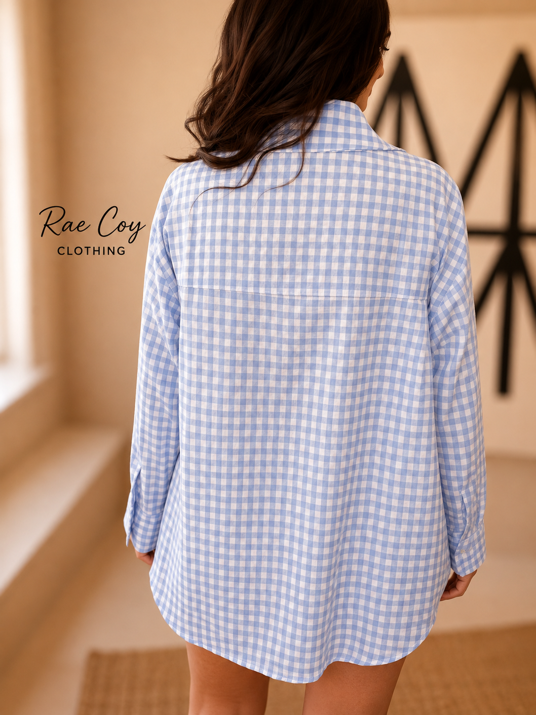 Blue Gingham Shirt