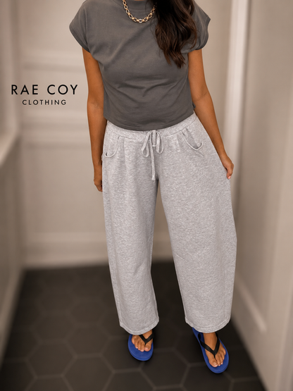 Gray Barrel Sweatpants