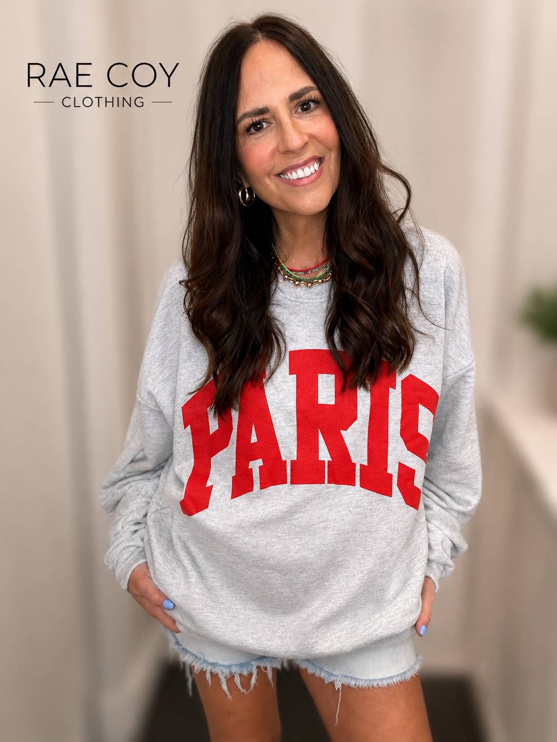 Paris French Terry Sweatshirt