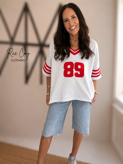 Varsity 89 French Terry Top