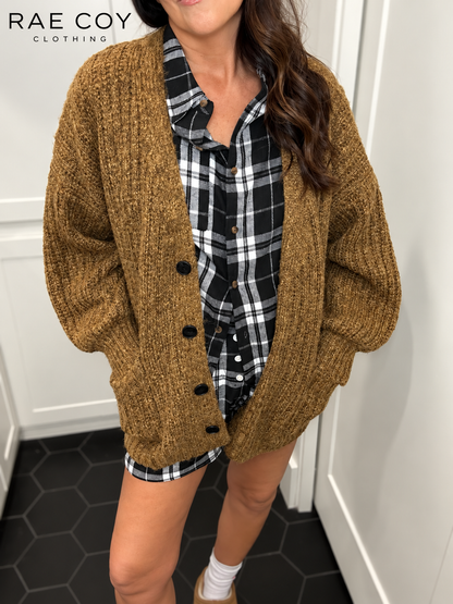 Chunky Grandpa Cardigan