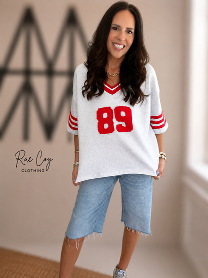 Varsity 89 French Terry Top