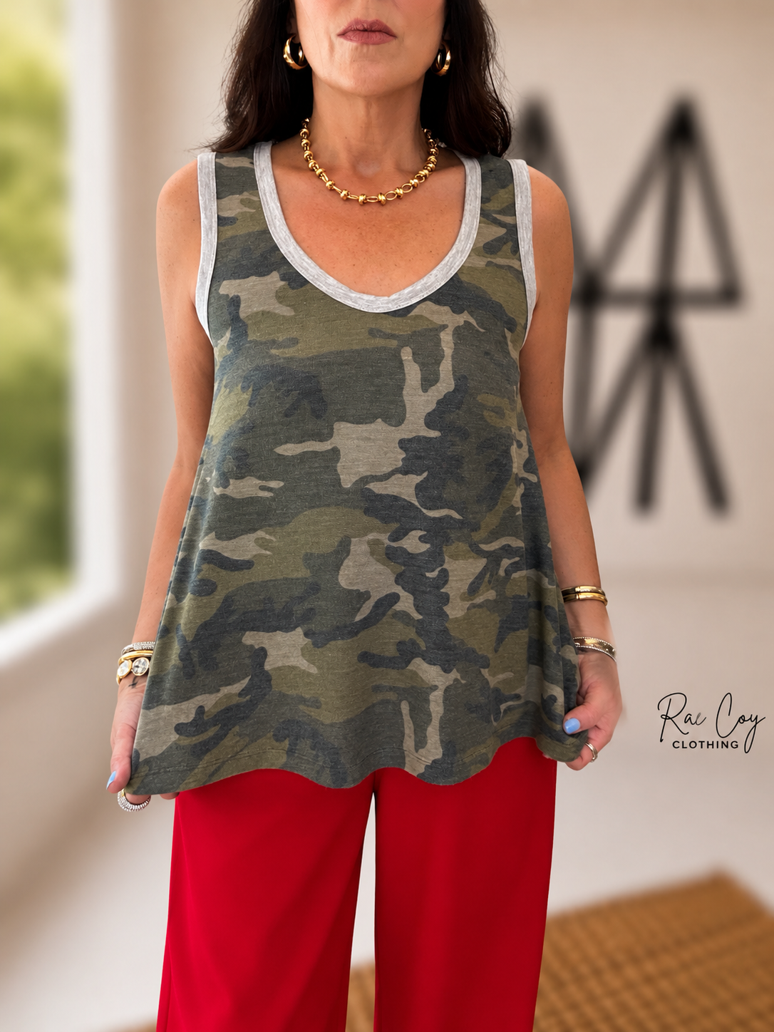 Camo Crush Tank (Restocking)