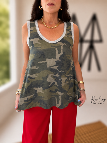 Camo Crush Tank (Restocking)