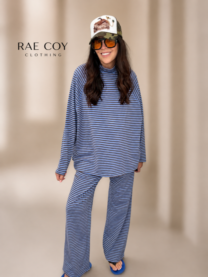 Oversized Mockneck and Pants Set
