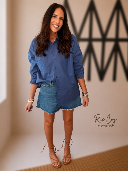 The Everyday Cotton Button Down