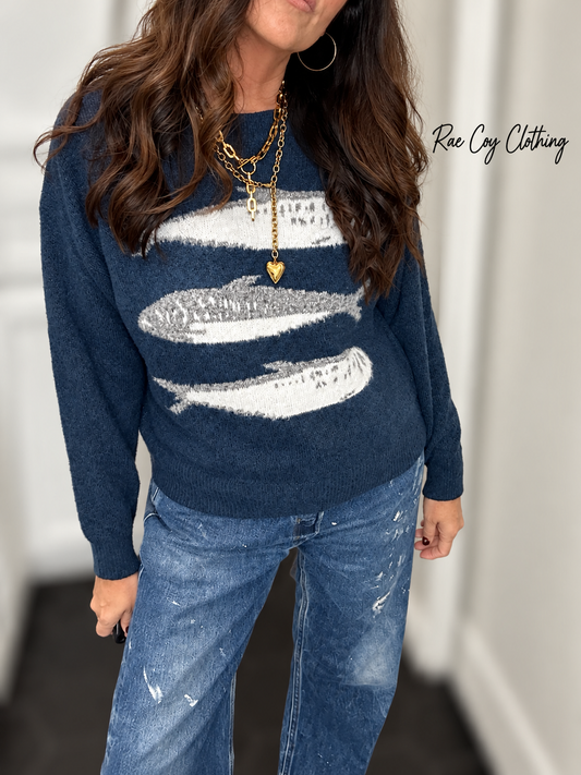 Sardine Sweater - Teal
