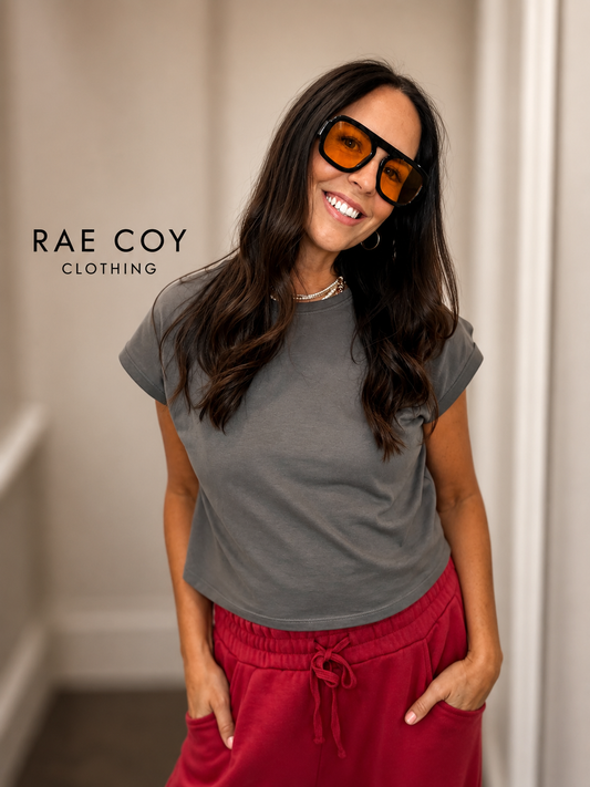 Grey Muscle Tee