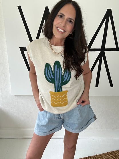 Desert Days Sweater Vest final sale