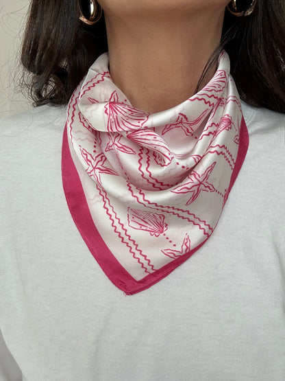 Coastal silky feel scarf