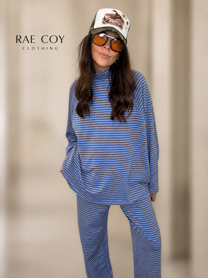 Oversized Mockneck and Pants Set