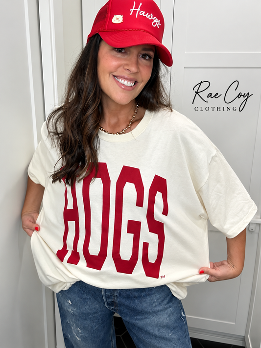 Hogs One Size Fits All Tee - Final Sale