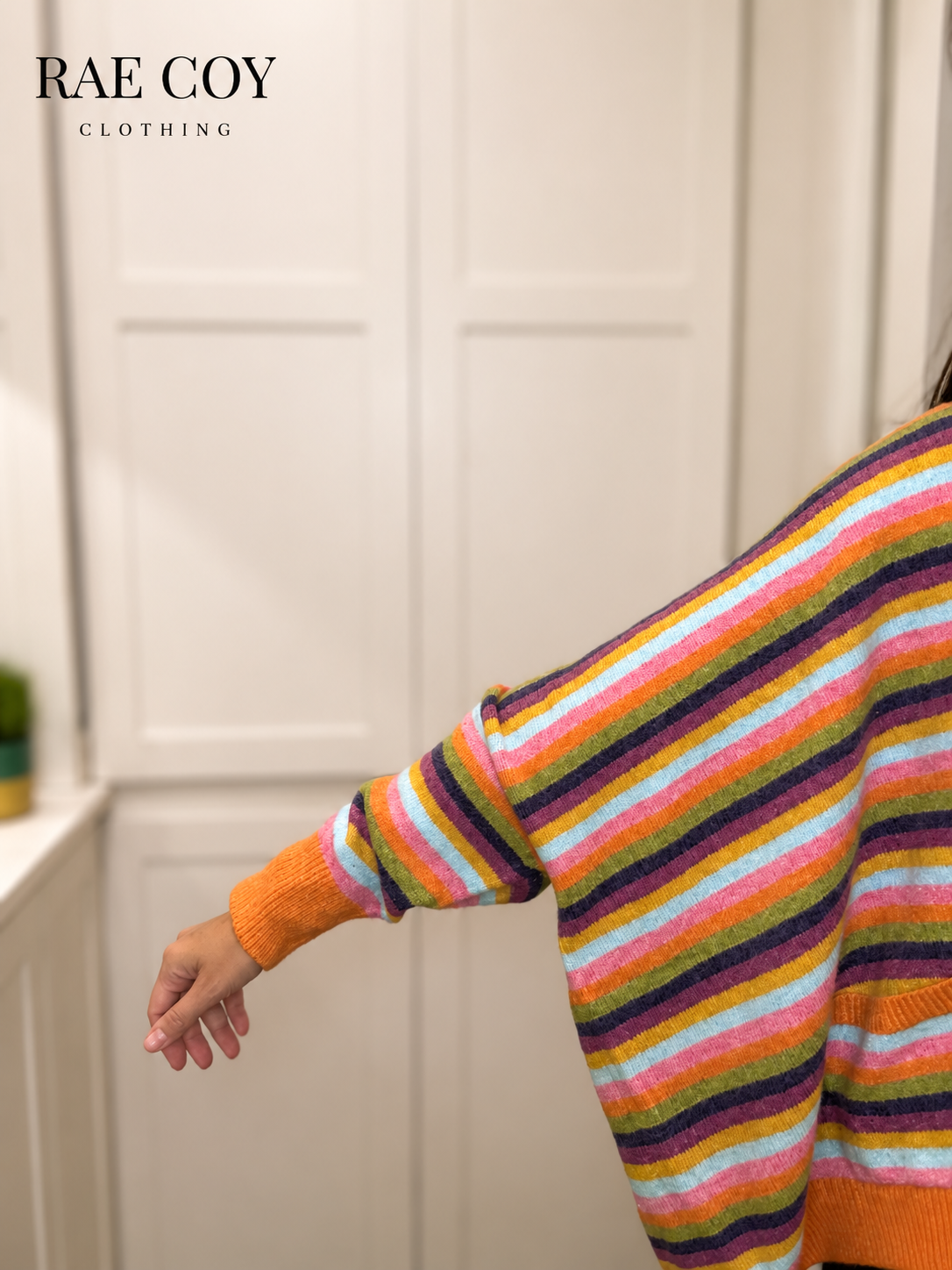 Rainbow Sherbet Cardigan