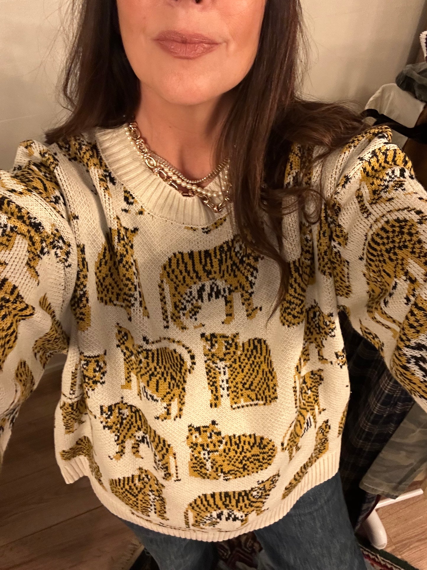 Animal Cheetah Sweater