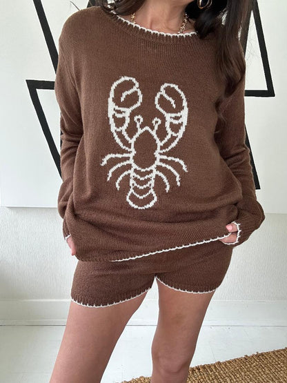 Brown Lobster Set final sale